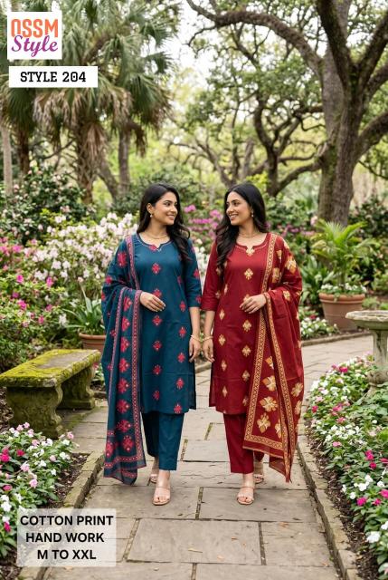 Ossm style 204 wholesale suit & kurti market  