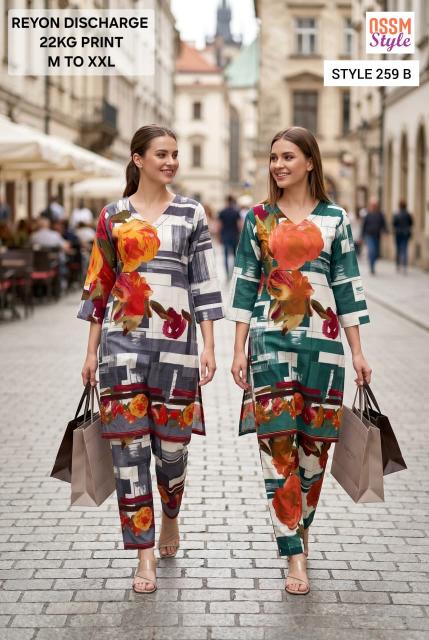 Ossm style 259 B coord set bulk clothes online 