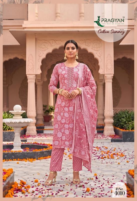 PragyanTM cotton summry vol 4 wholesaler kurtis lakhnow 