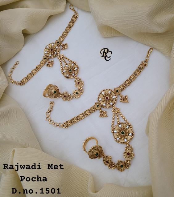 Rajwadi Met Pocha  1501 Bulk artificial jewelry in Ahmedabad