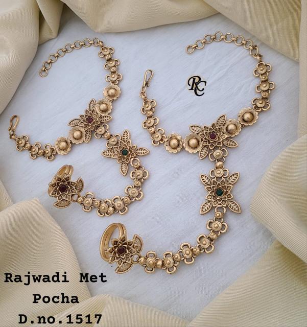Rajwadi Met Pocha  1517 Traditional artificial jewelry in Ahmedabad