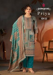 Rangoon priya 3pcs wholesale kurtis 