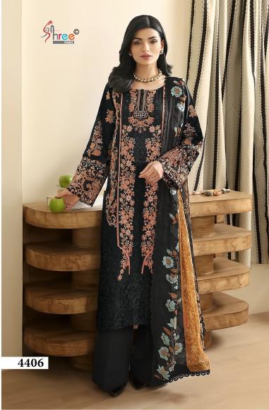Shree fab ombre lawn collection vol-25 ladies salwar suits wholesaler 