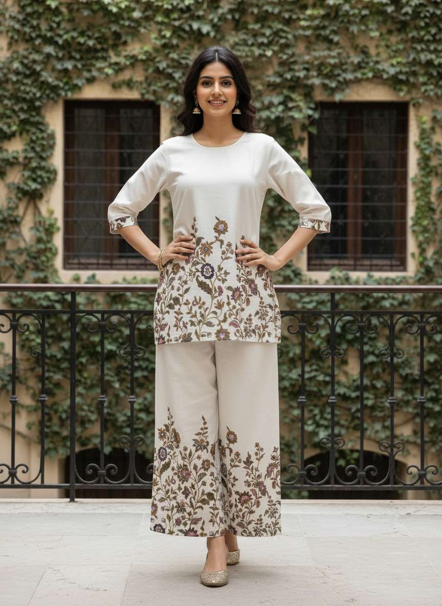 Shree vastram SC3p_27 coord set wholesale factory surat 