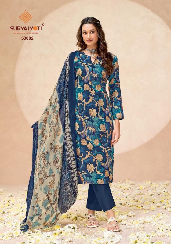 Suryajyoti naisha vol 53 wholesale dress material shops near chikadpally 