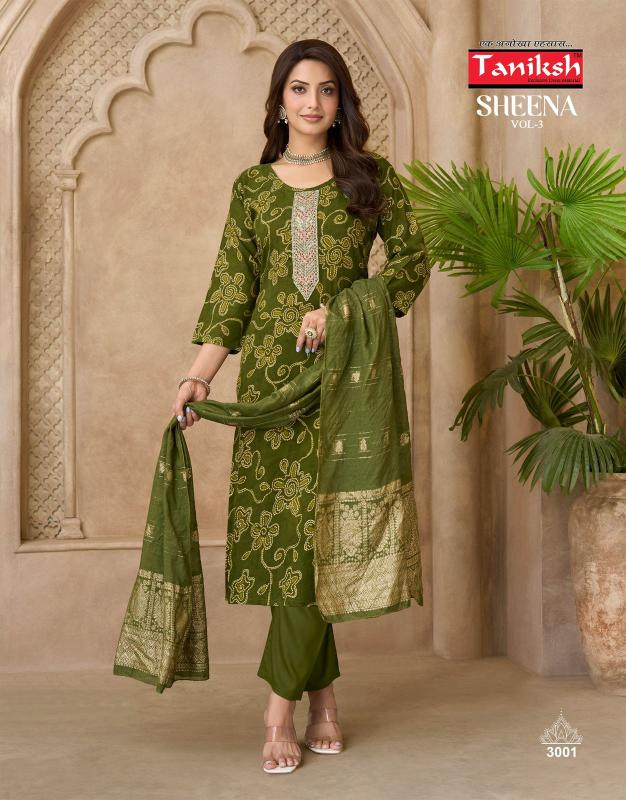 Taniksh sheena vol 3 kurti wholesaler in delhi 