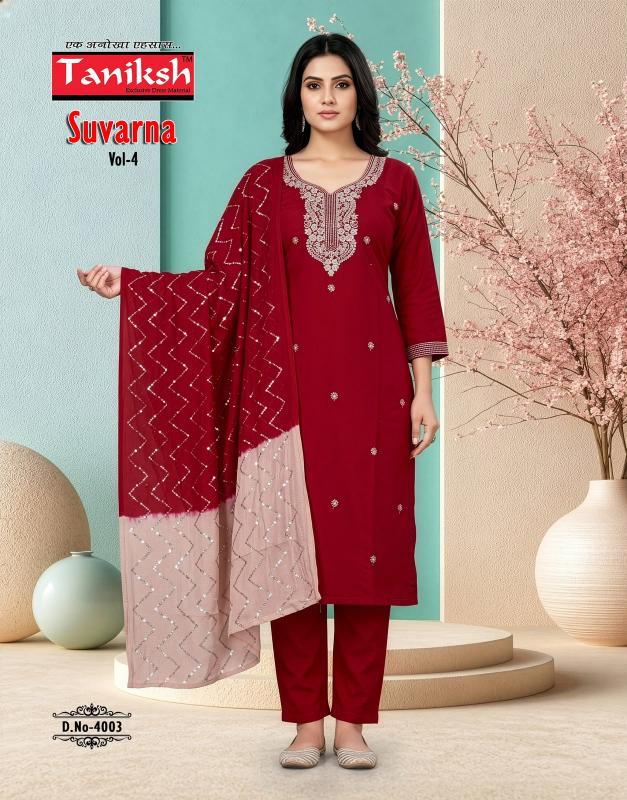 Tanishk suvatna vol 4 wholesale kurtis price  