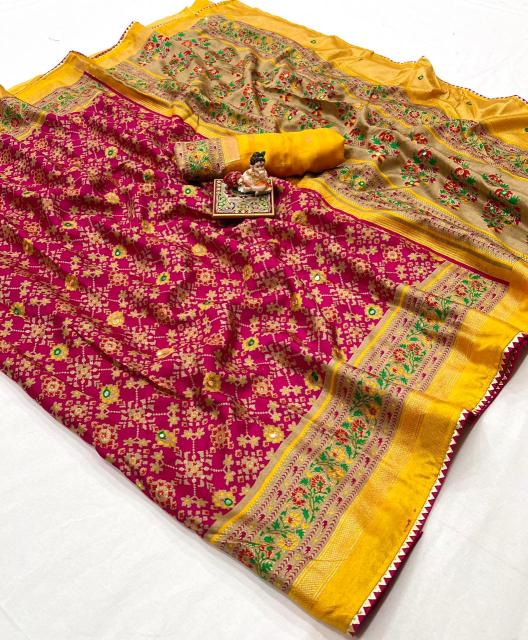 Vastrangan bandhani printed wholesale saree market in surat with price 