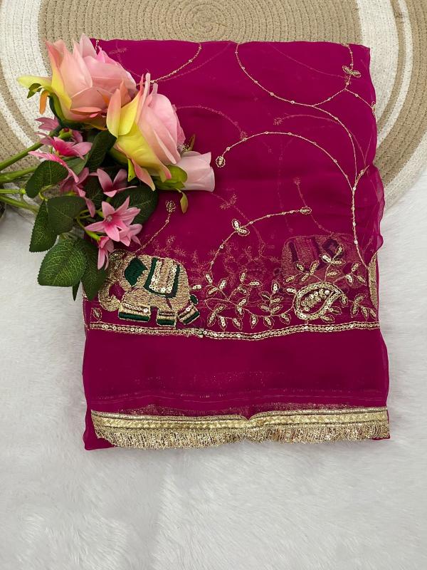 Vastrangan elephant saree wholesale market in surat 