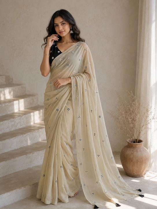 Vastrangan star floral saree shop in surat 