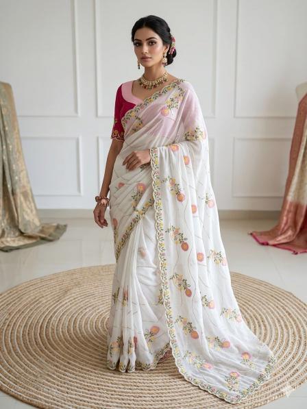 Vastrangan veggies saree lot wholesale in surat 
