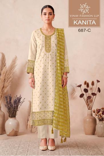 Vinay kuleesh kanita wholesale dress material distributors in mumbai 