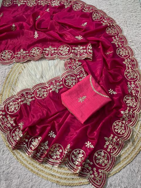 Vinayak gotafoil saree wholesale in surat 