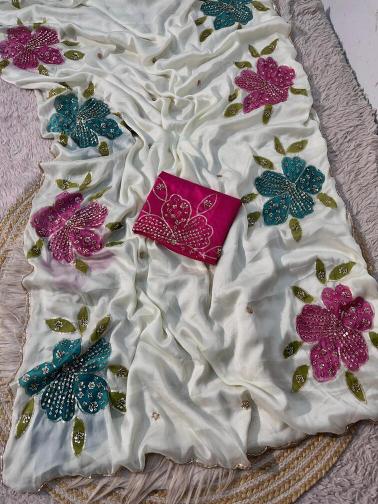 Vinayak partywear wholesale saree surat 