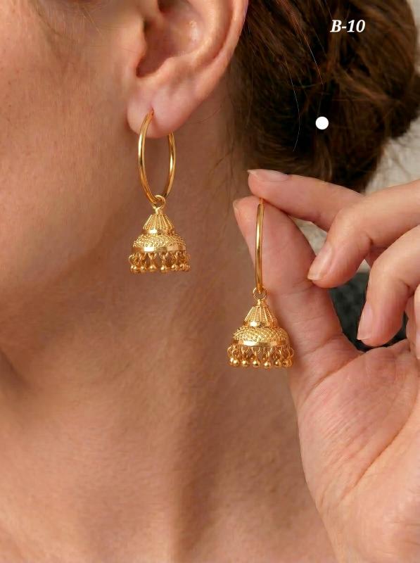 women earrings B 10 Gujarat trendy artificial jewellery collection