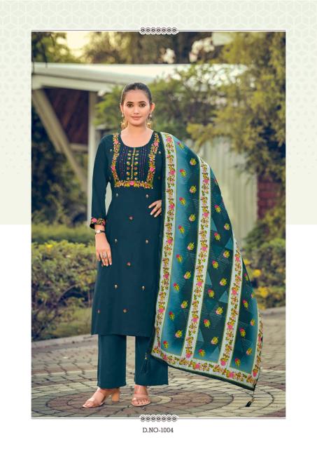 Woodee bawree 3pcs wholesale raw silk full length kurti 