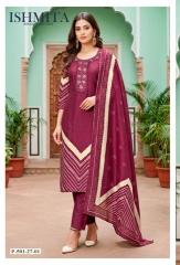 Alok suit ishmita wholesale dress materials shop in surat 