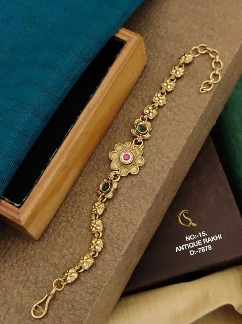 Antique bracelet Rakhi Jewellery wholesalers in Ahmedabad