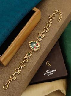  Antique bracelet Rakhi Semi-precious stone jewellery wholesale in Ahmedabad