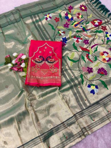 Anupama tissue pethani silk sarees wholesale market in surat
