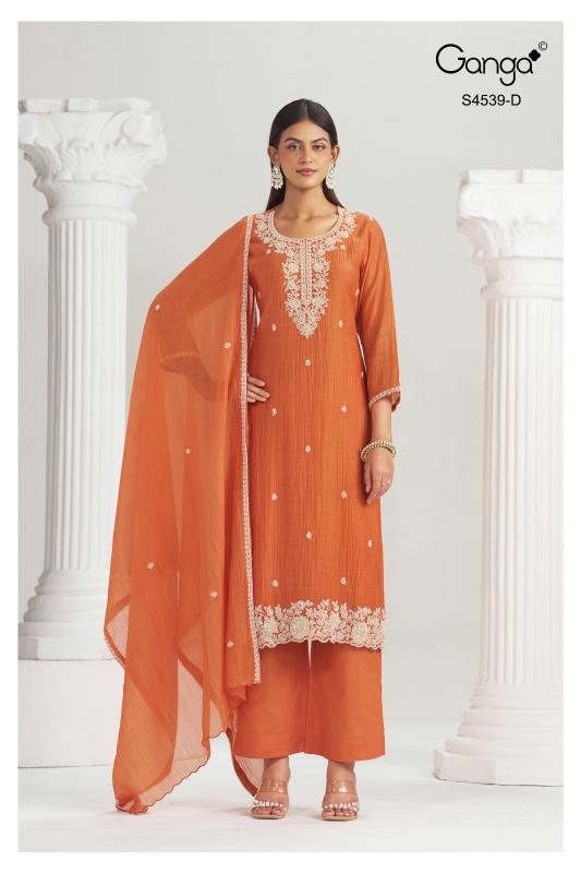 Ganga aparna 4539 wholesale dress materials in chickpet bangalore with prices 