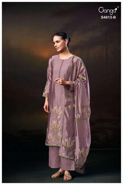 Ganga kezra 4613 wholesale dress materials online 