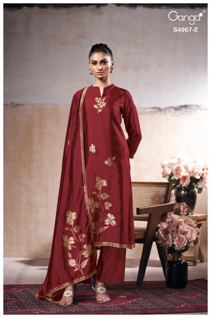 Ganga raashii 4967 wholesale dress materials from surat mills 