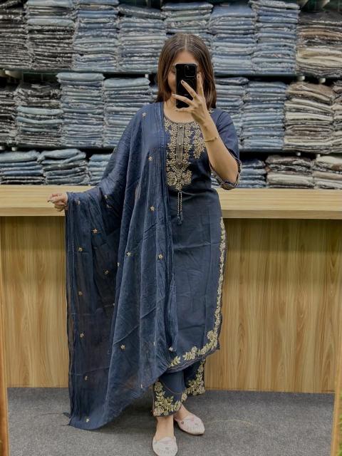 Jaipuri 3pcs straight cotton kurtis wholesale 
