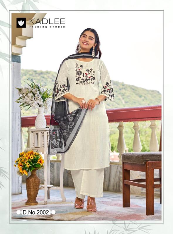 Kadlee deeva 3pcs amora wholesale shop for kurtis 