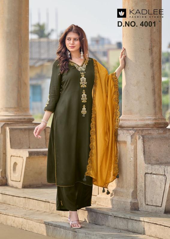 Kadlee sangini 3pcs best designer kurtis wholesale 