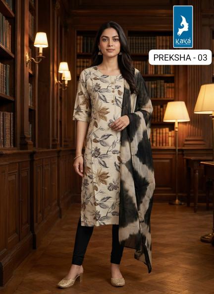 Kaya preksha 3pcs aakara kurti wholesale 