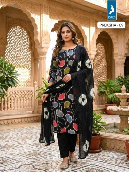 Kaya preksha 3pcs kurtis wholesale