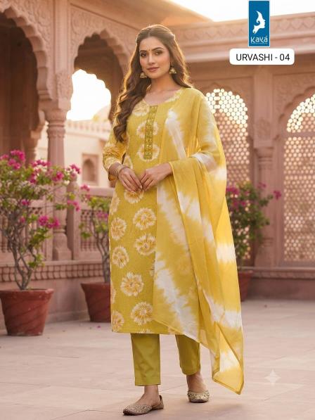 Kaya urvashi 3pcs awespire kurtis wholesale price 