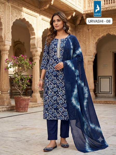 Kaya urvashi 3pcs b2b wholesale kurtis 
