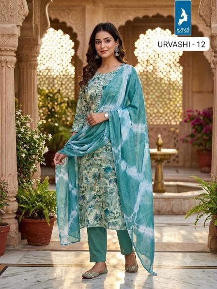 Kaya urvashi 3pcs baanvi kurtis wholesale 