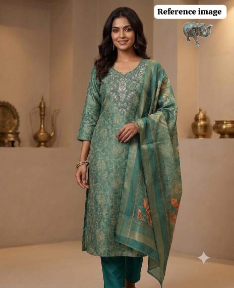 Krunique 3pcs straight wholesale kurtis in surat