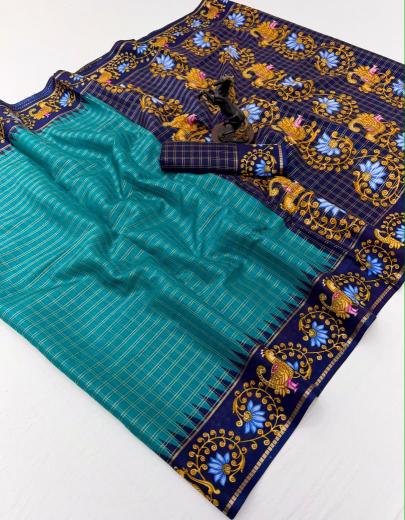 Malhar muga spice silk surat saree 