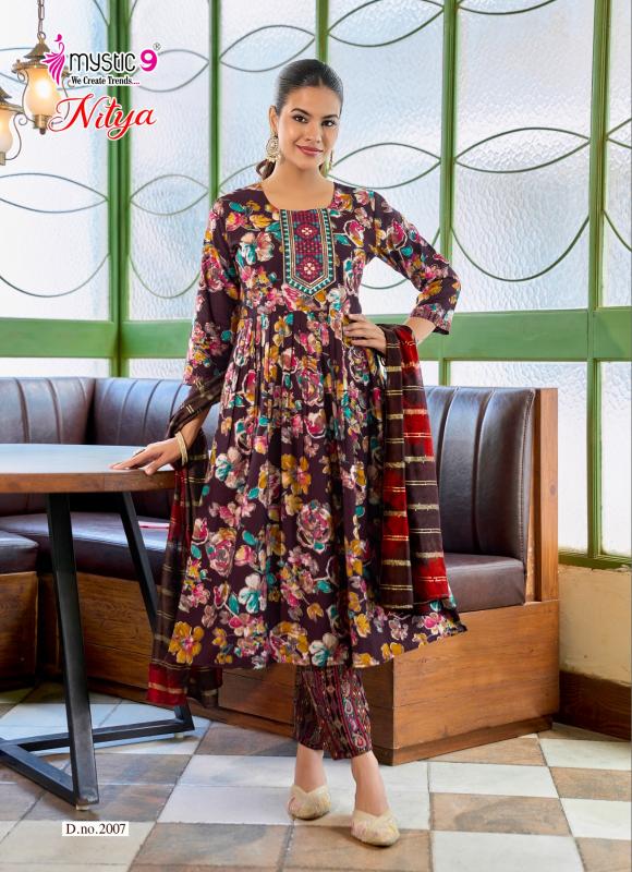 Mystic9 nitya vol 2 akriti kurtis wholesale 