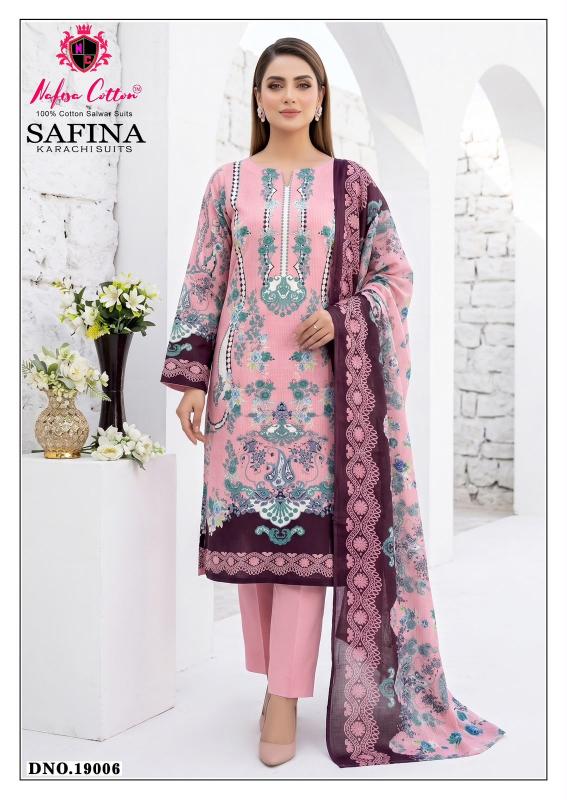 Nafisa cotton safina vol-19 wholesale dress materials catalog 