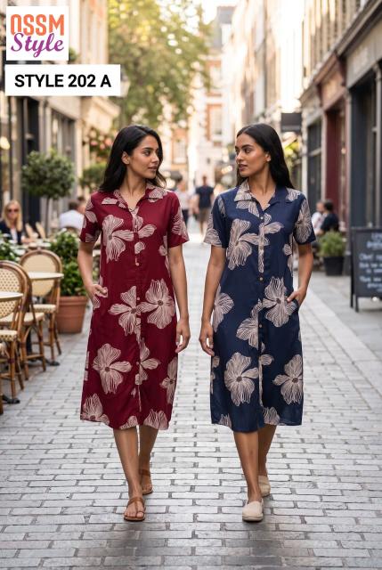 Ossm style 202 A kurtis wholesale online india 