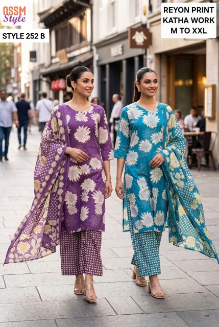Ossm style 252 B for kurtis wholesale 