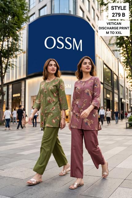 Ossm style 279 B coord set wholesale dresses for women 