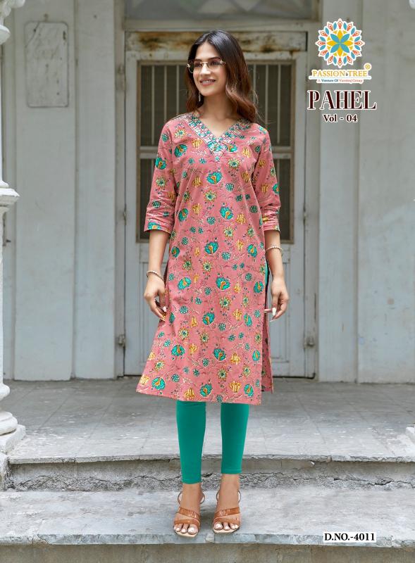 Passion tree pahel vol-4 best wholesale shops in surat for designer kurtis 