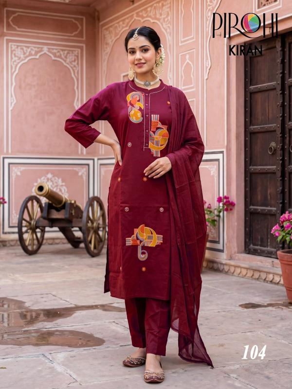 Pirohi kiran 3pcs best kurtis wholesale address 