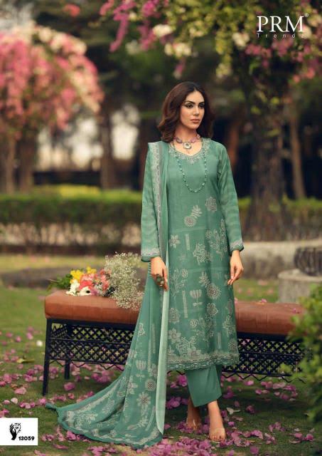 PRM trendz sisilya wholesale dress materials dealers in surat 