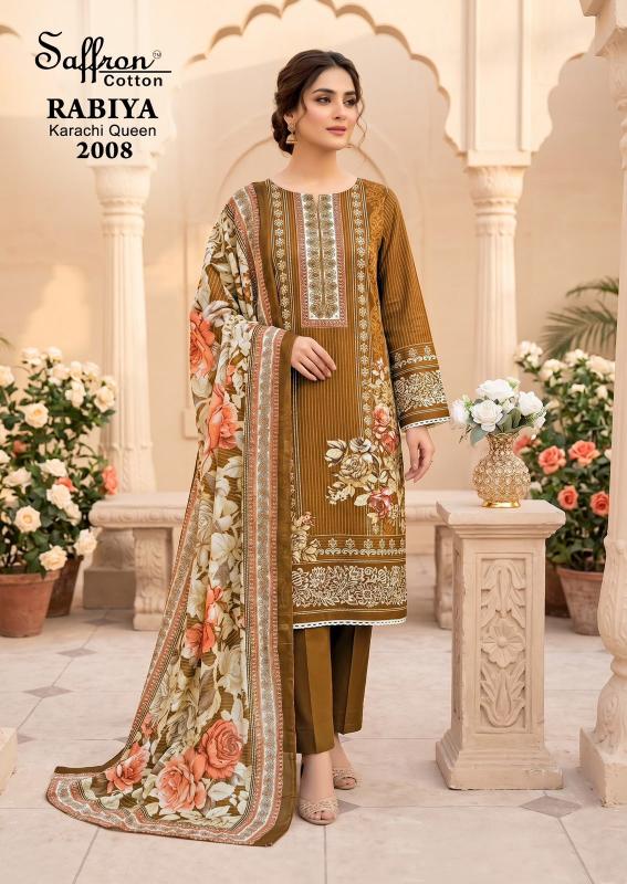 Saffron rabiya vol 2 wholesale ladies dress material suppliers in vadodara 