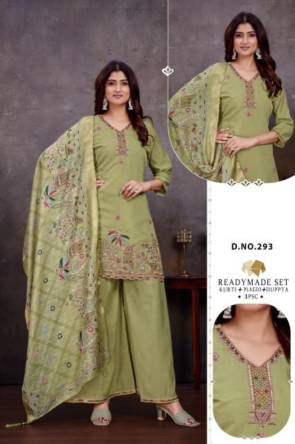 Shivay 3pcs 293 kurti wholesale 