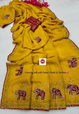 Vastrangan cruncy silk saree wholesale business 