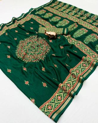 Vastrangan kashmiri mirror surat m saree wholesale market