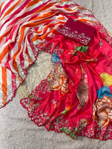 Vinayak kalamkari print saree suppliers for resellers 